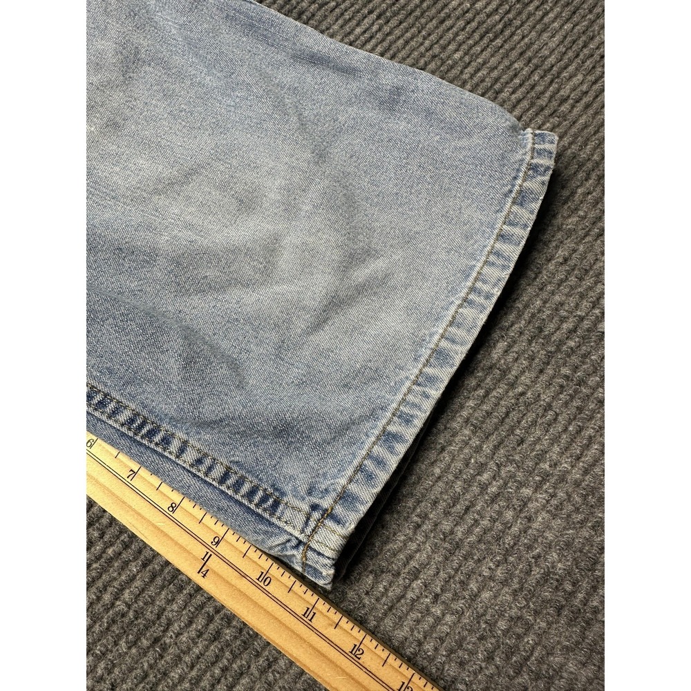 VTG Polo Jeans Co Ralph Lauren Shorts Youth 16 Cargo Carpenter Denim Relax 28x11 - Picture 2 of 9